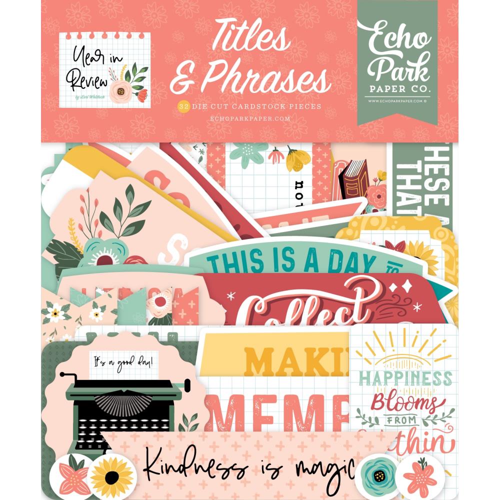 Echo Park Year In Review Titles And Phrases yir337032