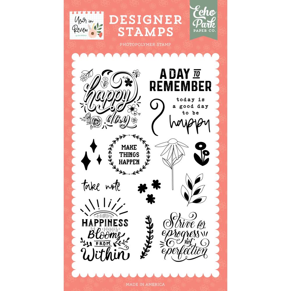 Echo Park Make Things Happen Clear Stamps yir337046
