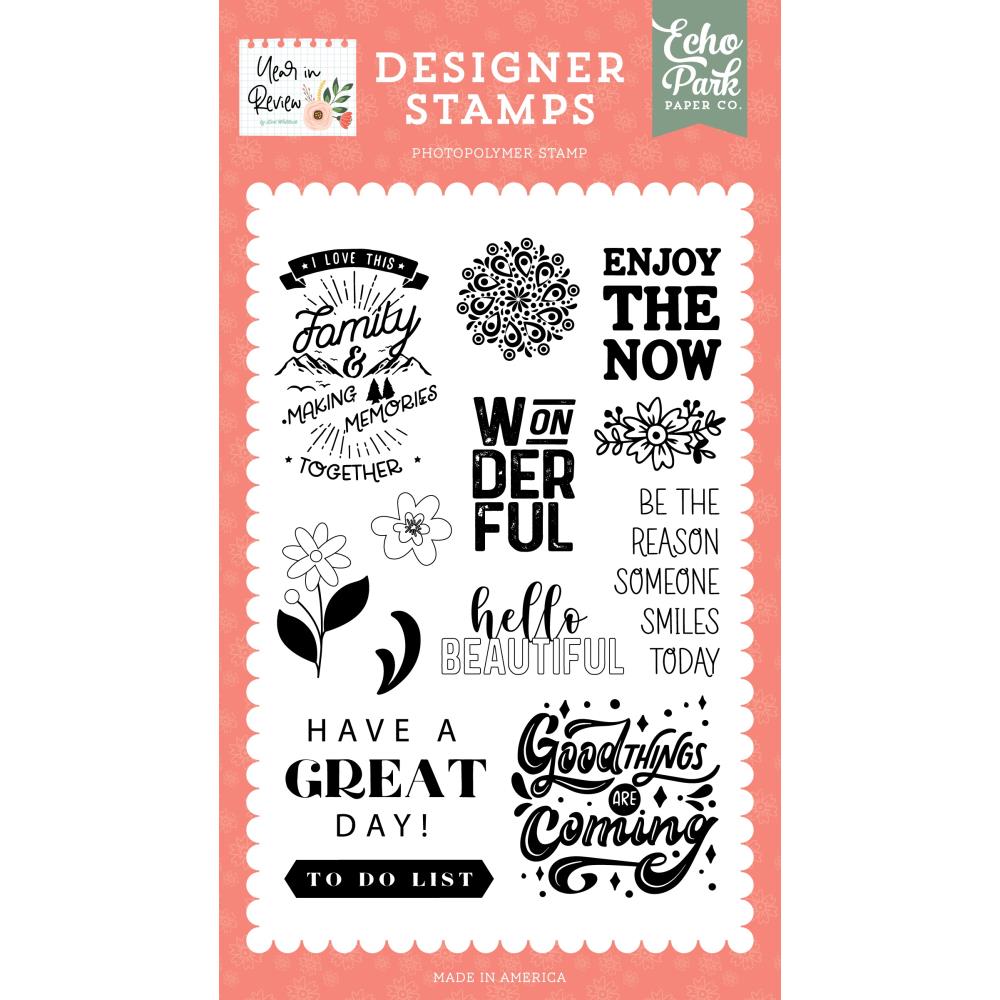 Echo Park Enjoy The Now Clear Stamps yir337047