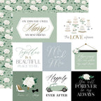Echo Park Wedding Bells 12 x 12 Collection Kit wbl335016 Journaling Cards