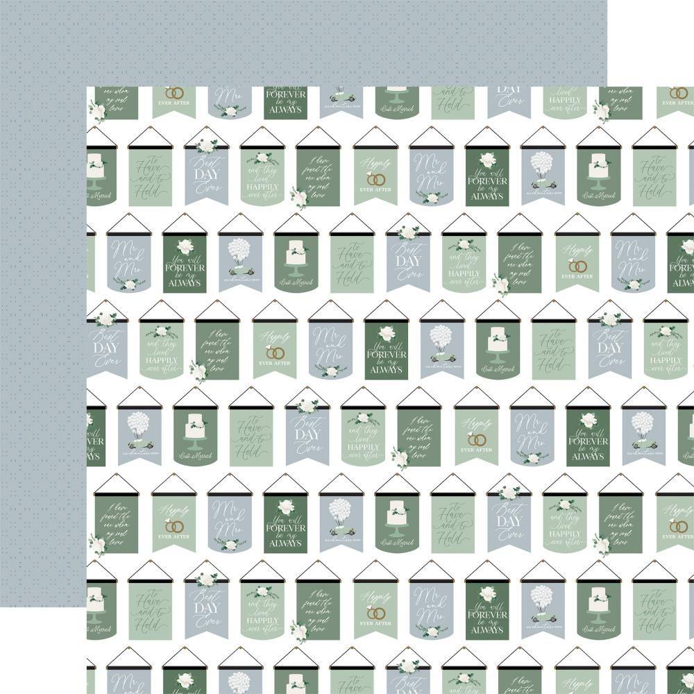 Echo Park Wedding Bells 12 x 12 Collection Kit wbl335016 Happily Ever After
