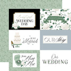 Echo Park Wedding Bells 12 x 12 Collection Kit wbl335016 Journaling Cards