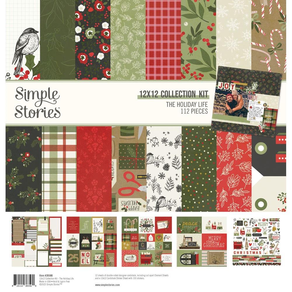 Made in the USA - Scrapbook Paper & Sticker Kit 12x12 Paper