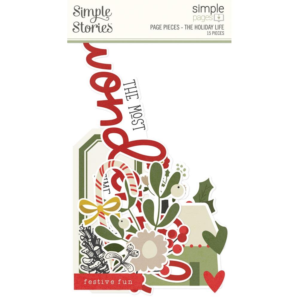 Simple Stories The Holiday Life Page Pieces 20532