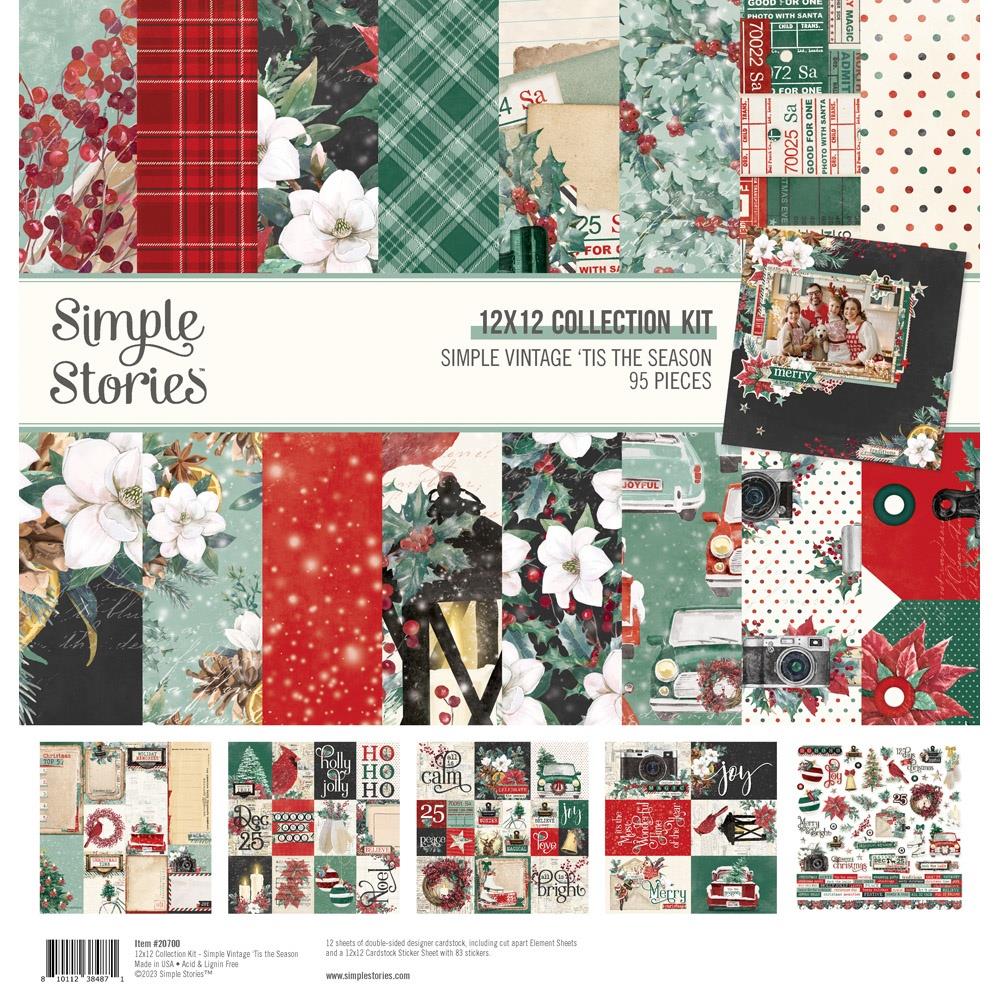 Simple Stories 'Tis The Season 12 x 12 Collection Kit 20700
