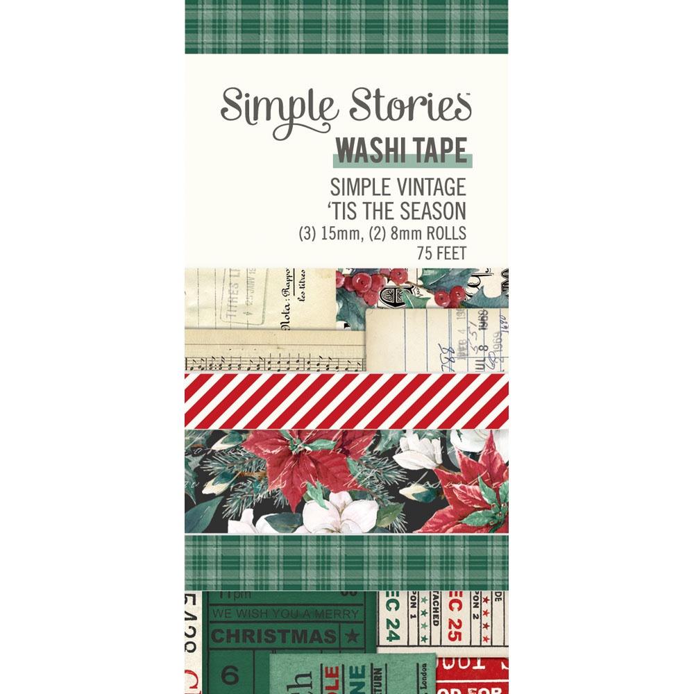 Simple Stories Boho Christmas Washi Tape