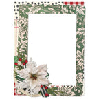 Simple Stories Vintage Dear Santa Chipboard Frames 20827 Floral Holiday Designs
