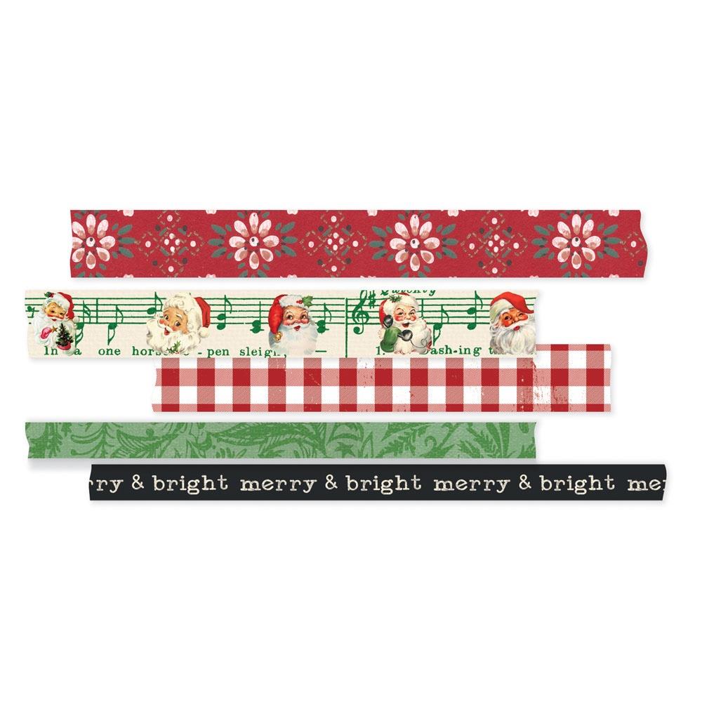 Simple Stories Vintage Dear Santa Washi Tape 20833 Detailed Product View