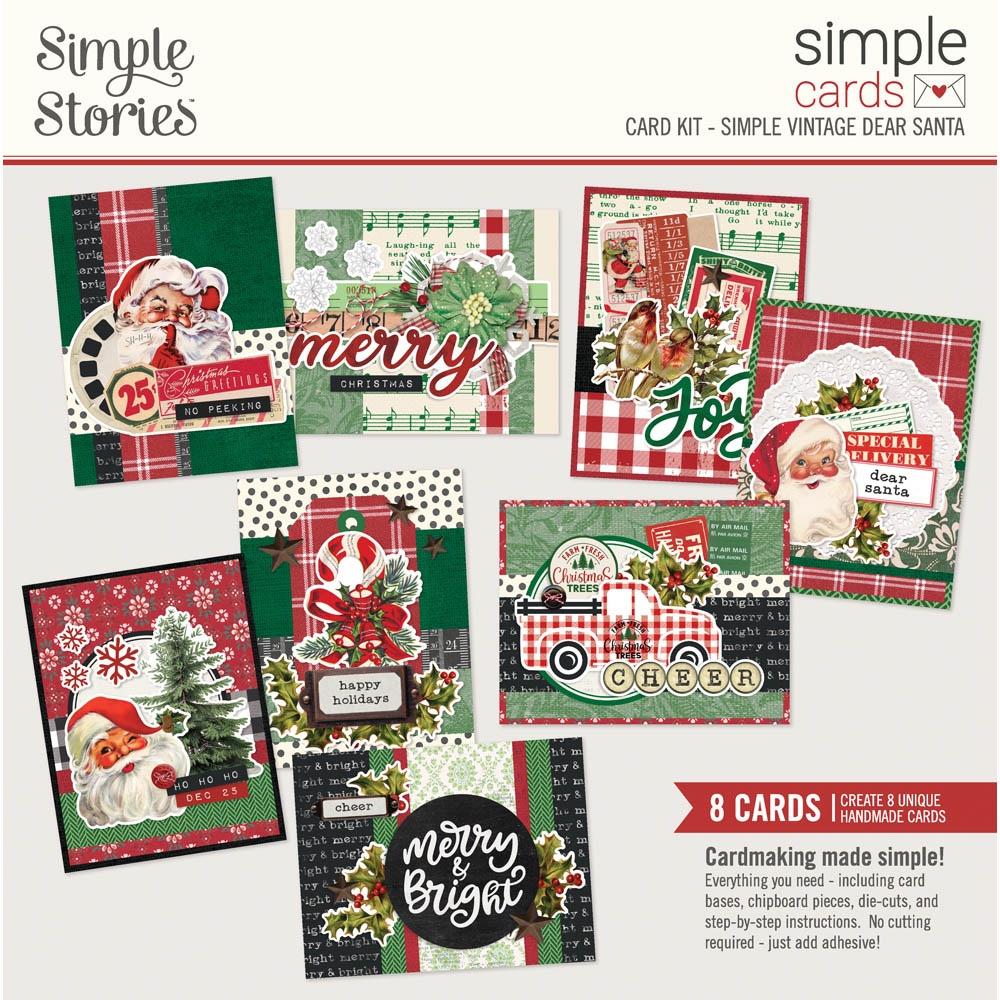 Simple Stories Vintage Dear Santa Card Kit 20836