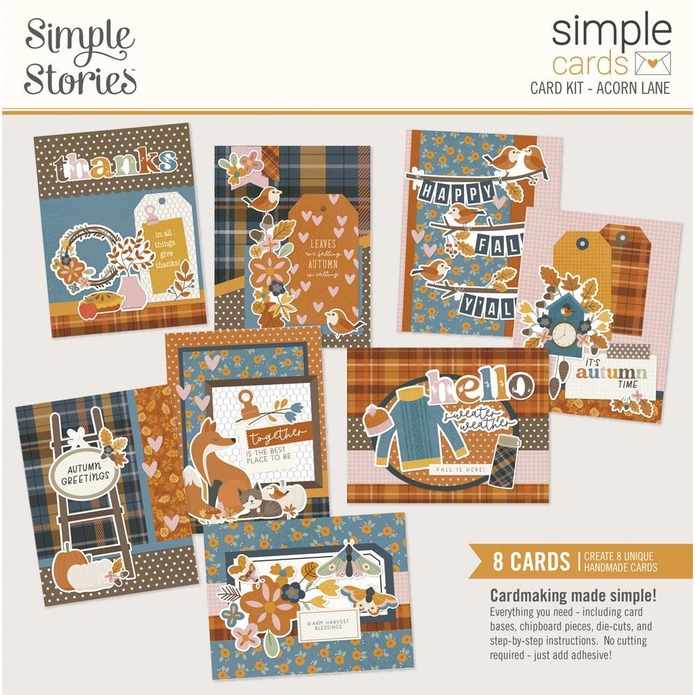 Simple Stories Acorn Lane Card Kit 21031