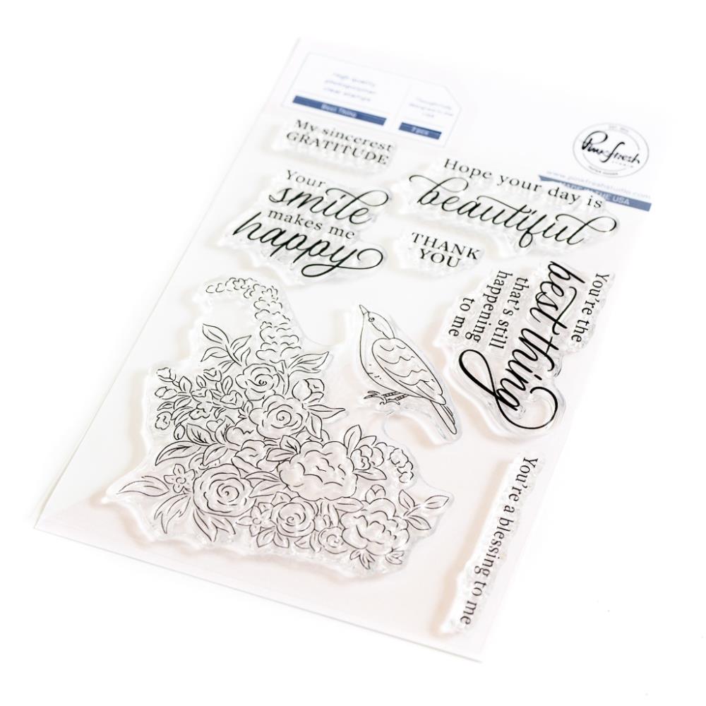 PinkFresh Studio Best Thing Clear Stamp Set 206123