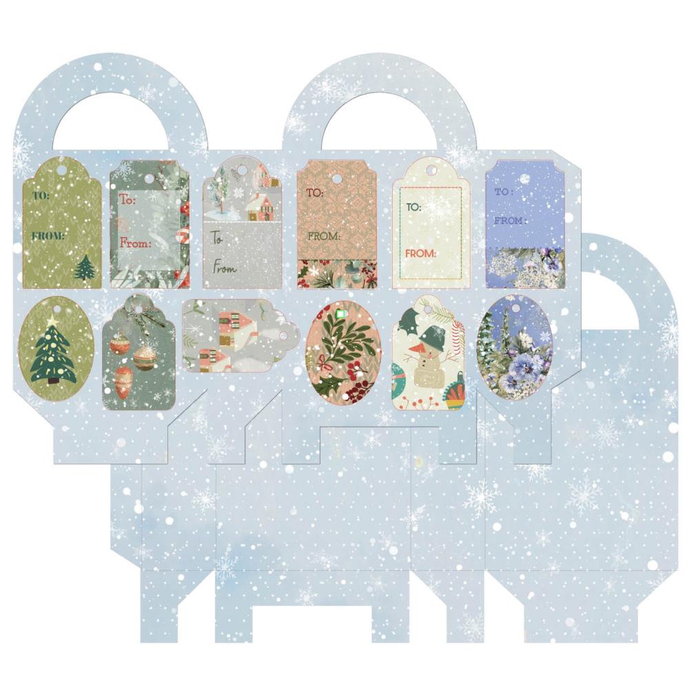 Crafter's Companion Christmas Gift Bag Paper Pad cc-pad-gift-chgb to from tags