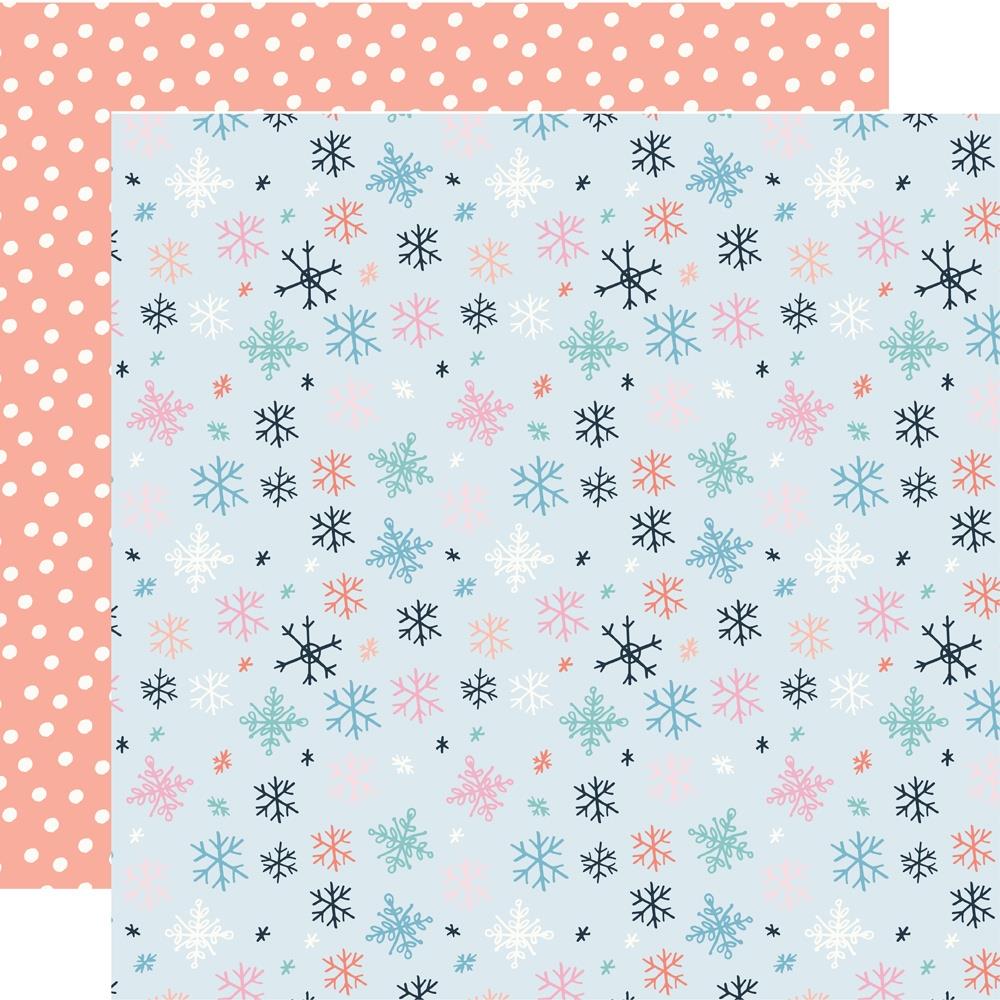 Simple Stories Winter Wonder 12 x 12 Collection Kit 21200 Chilly And Happy