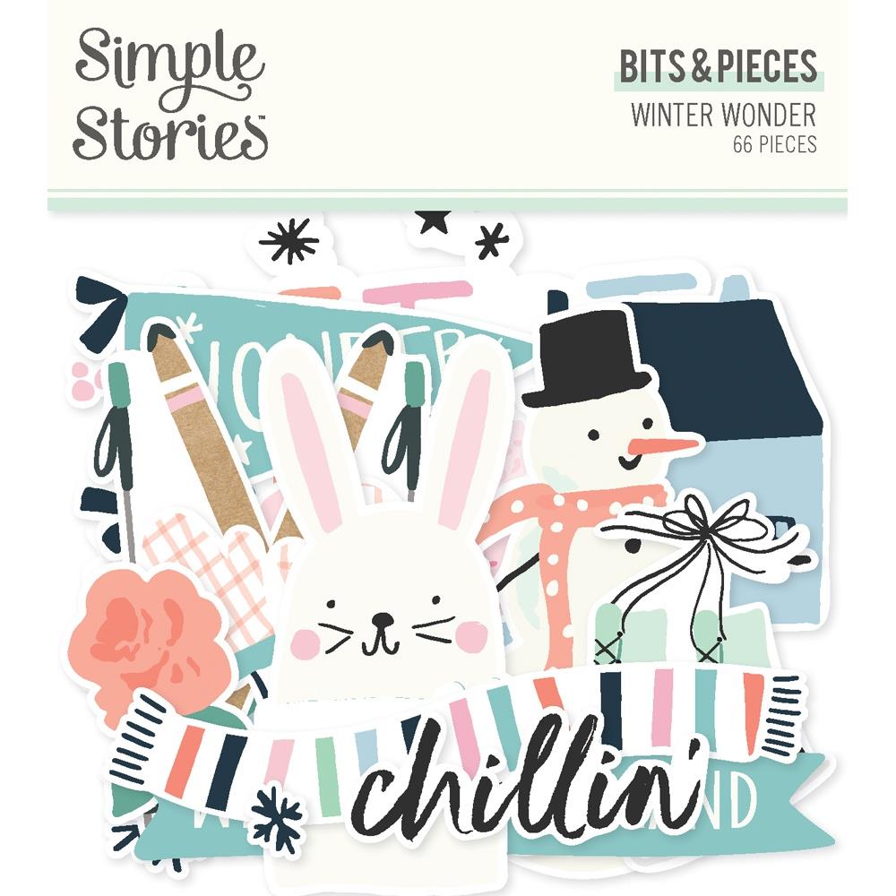 Simple Stories Winter Wonder Bits And Pieces 21218