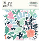 Simple Stories Winter Wonder Floral Bits And Pieces 21220