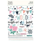Simple Stories Winter Wonder Rub Ons 21221