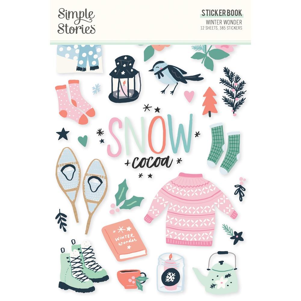 Simple Stories Winter Wonder Sticker Book 21223