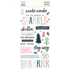 Simple Stories Winter Wonder Foam Stickers 21225 Back Of Product Packaging