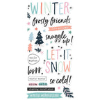 Simple Stories Winter Wonder Foam Stickers 21225 Detailed Product View