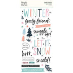 Simple Stories Winter Wonder Foam Stickers 21225