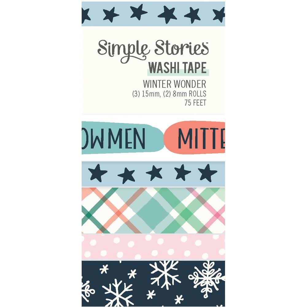 Simple Stories Vintage Winter Woods Washi Tape 19131