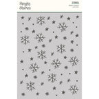 Simple Stories Snow Flurries 6 x 8 Stencil 21229