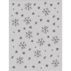 Simple Stories Snow Flurries 6 x 8 Stencil 21229 Detailed Product View
