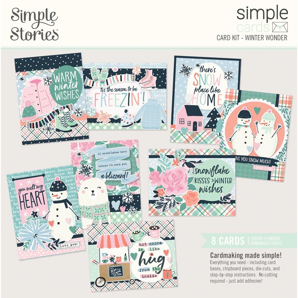 Simple Stories Winter Wonder Card Kit 21231