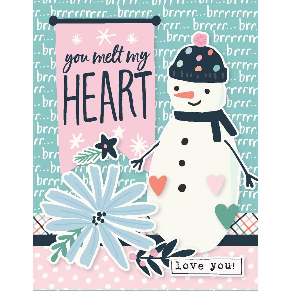 Simple Stories Winter Wonder Card Kit 21231 You Melt My Heart