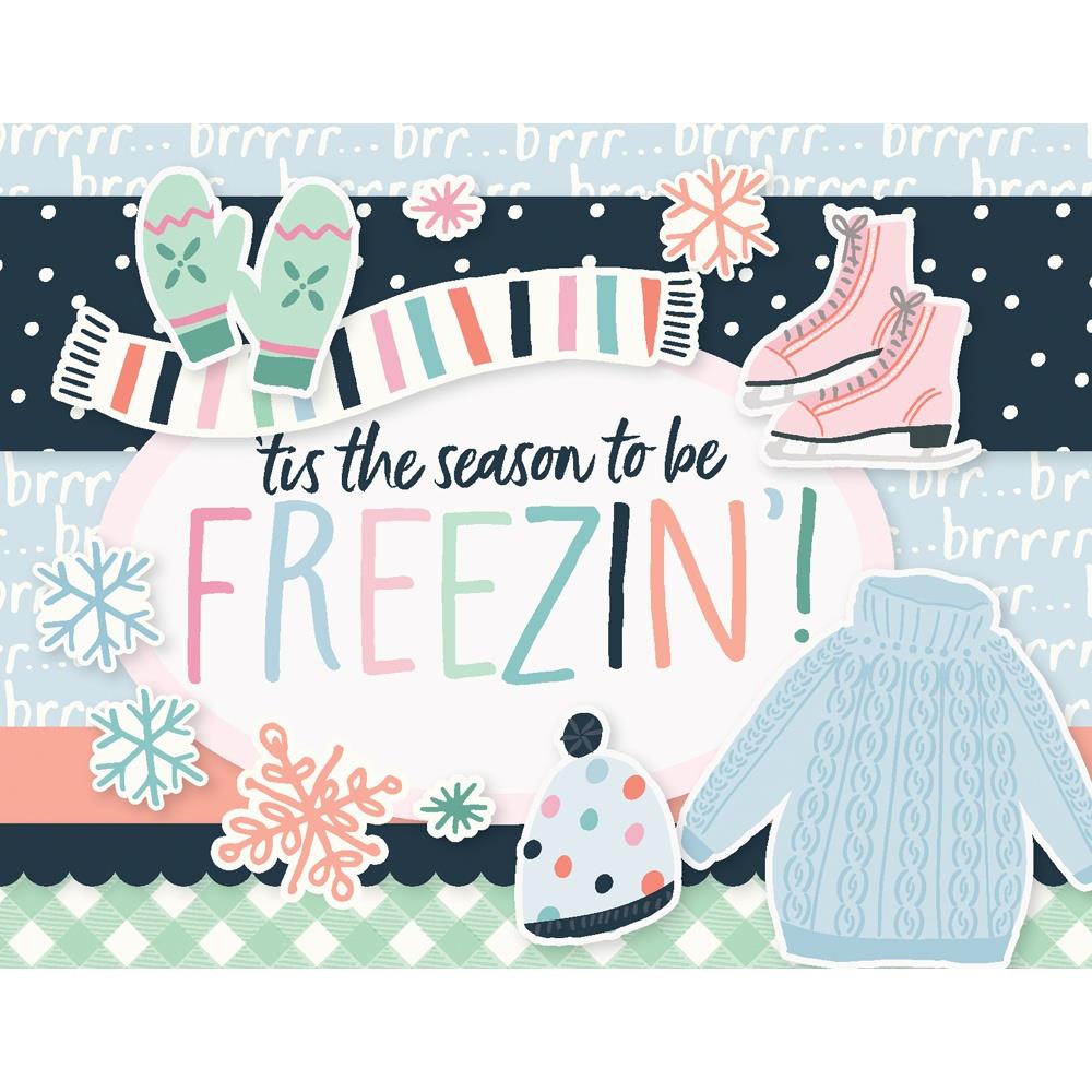 Simple Stories Winter Wonder Card Kit 21231 Freezing Season