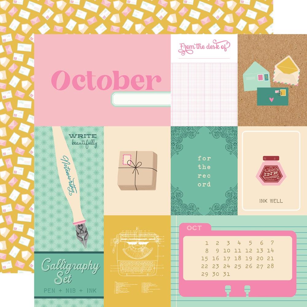 Simple Stories Noteworthy 12 x 12 Collector's Essential Kit 21301 October