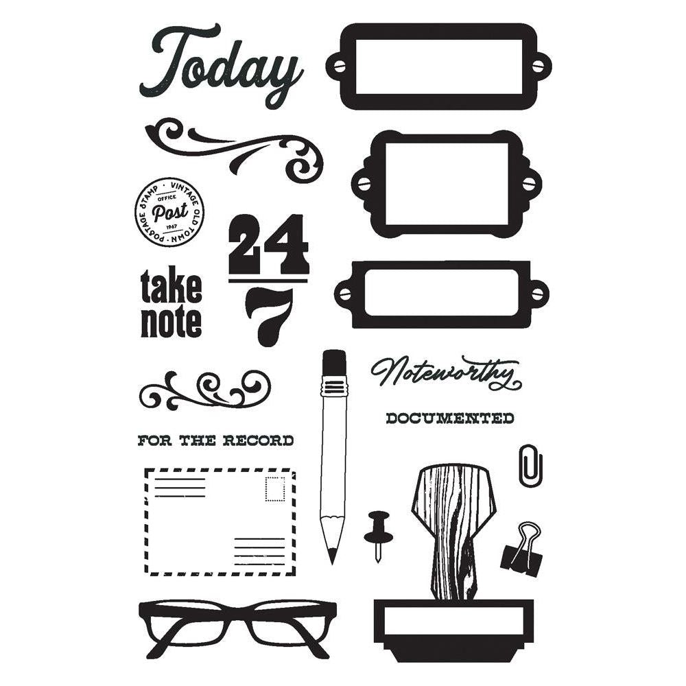 Simple Stories Noteworthy Clear Stamps 21316 Detailed View Image