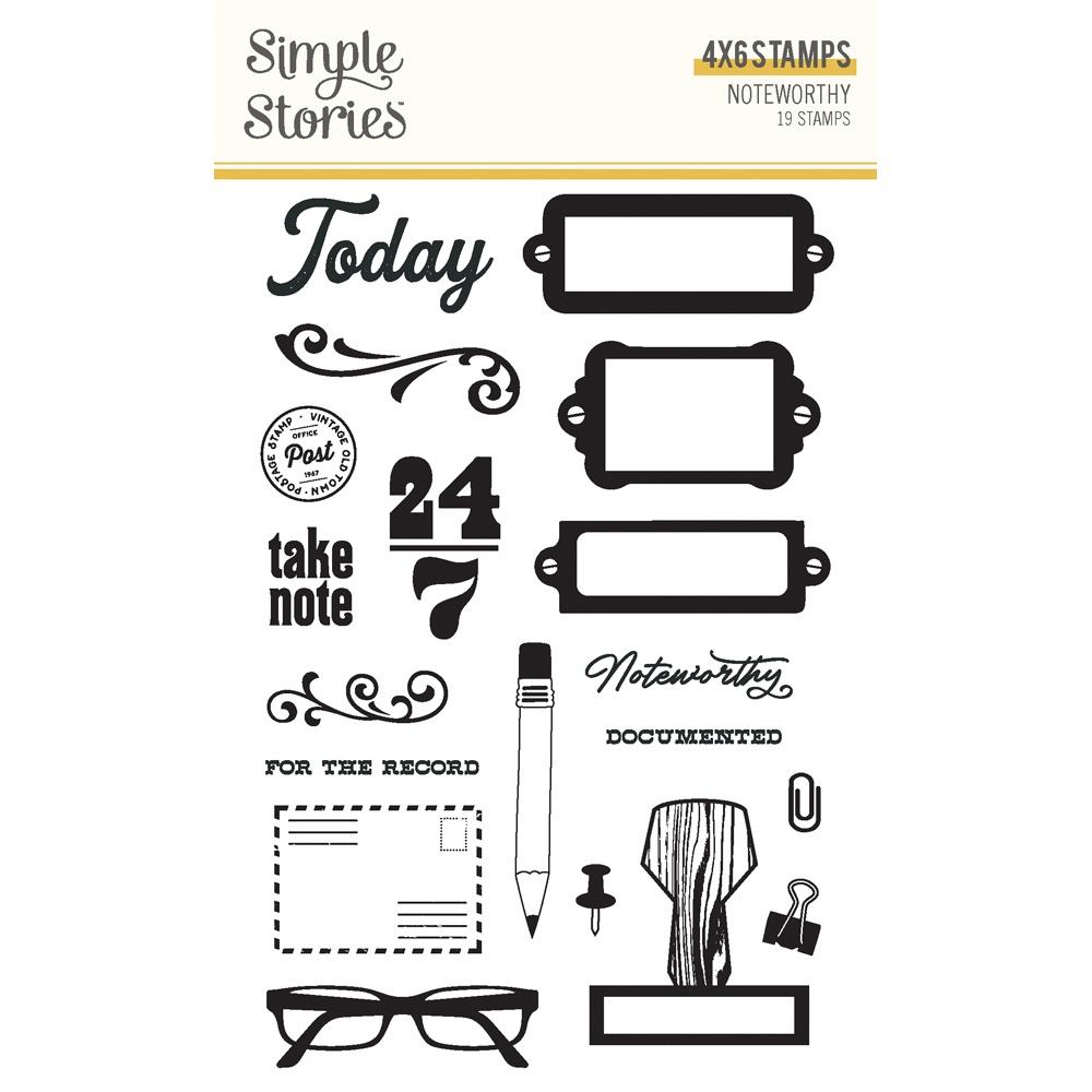 Simple Stories Noteworthy Clear Stamps 21316