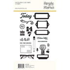 Simple Stories Noteworthy Clear Stamps 21316 Back Of Packaging View