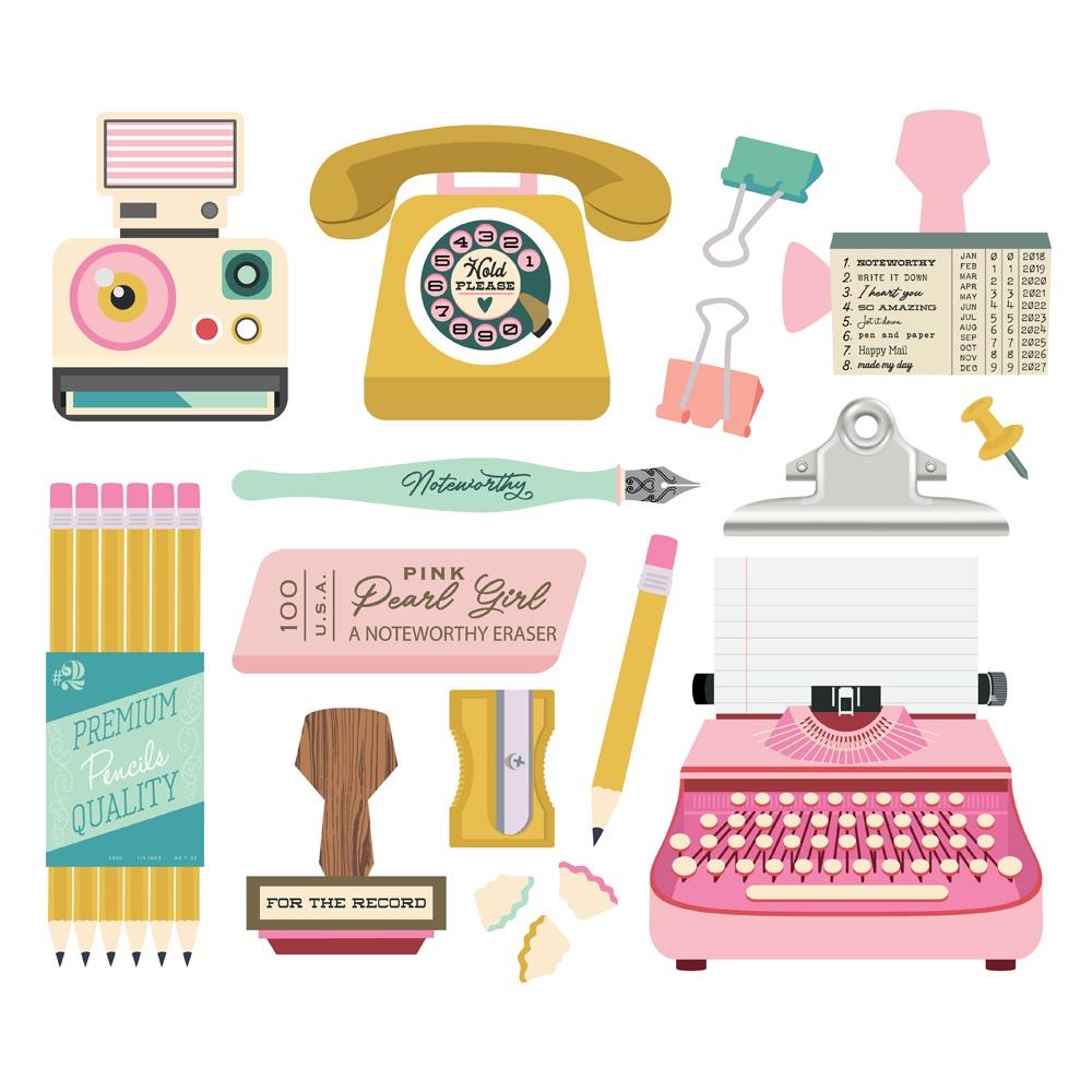 Simple Stories Noteworthy Big Bits And Pieces 21322 Detailed Product View