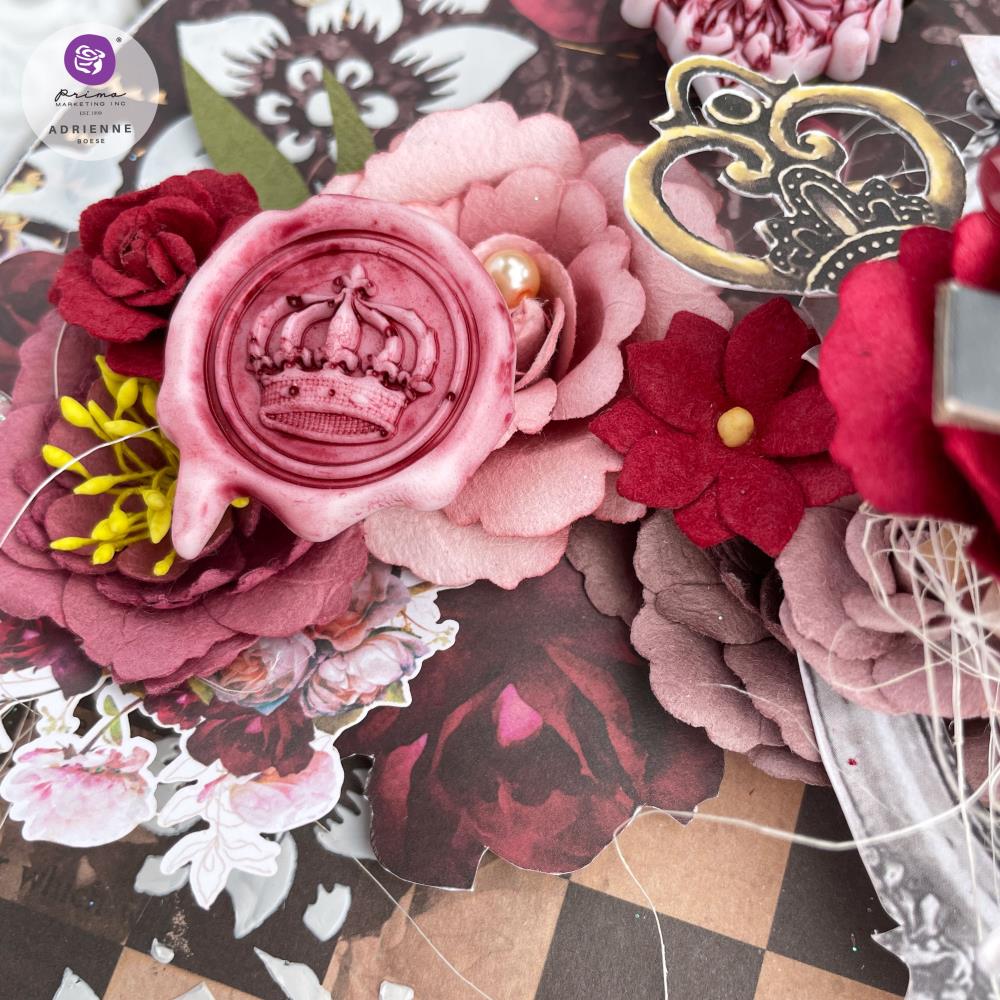 Prima Marketing Letters From Wonderland Mould 665234 Chess Piece Mould