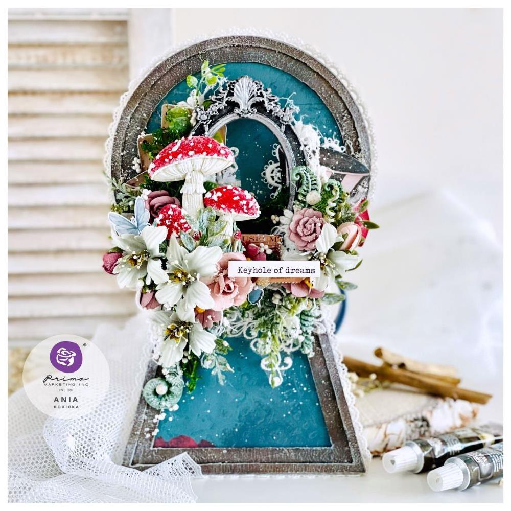 Prima Marketing Enchanted Garden Lost In Wonderland Flowers 665760 Keyhole Dreams Multimedia Project