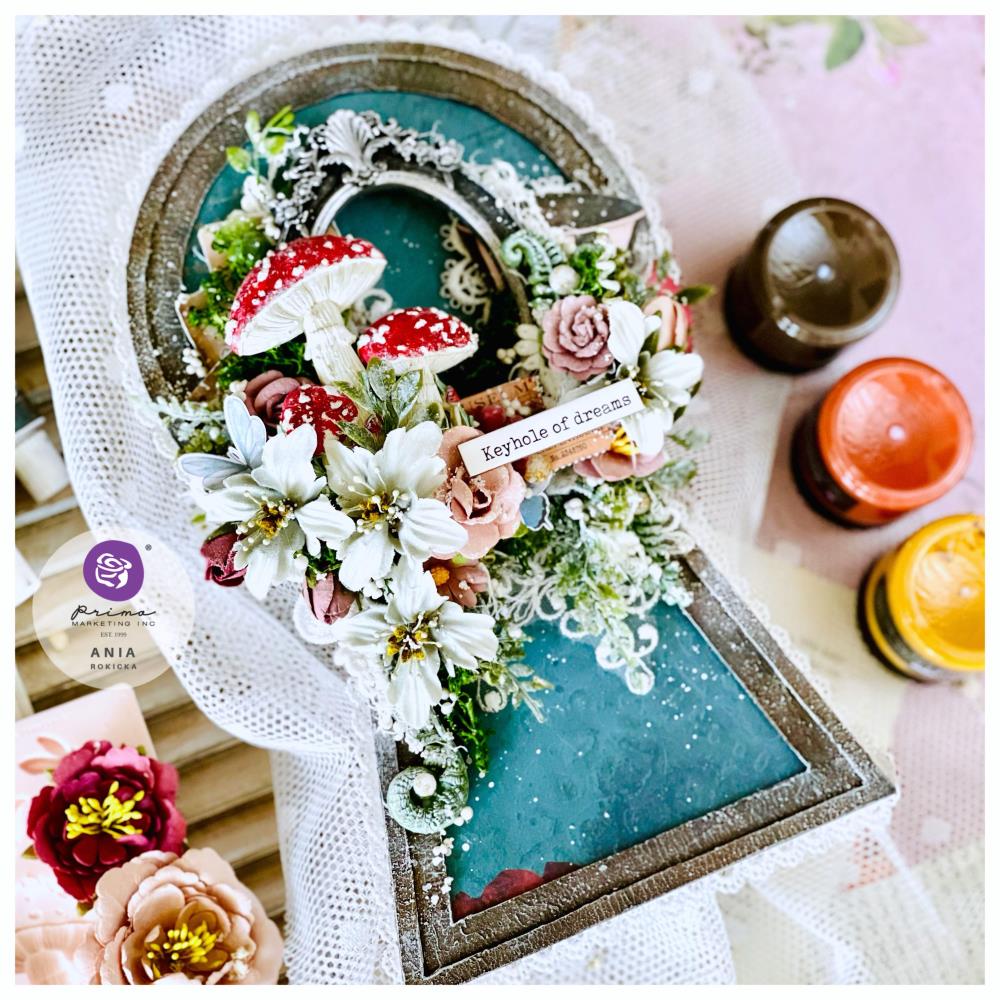 Prima Marketing Midnight Beauty Lost In Wonderland Flowers 665784 Keyhole Of Dreams Multimedia Project