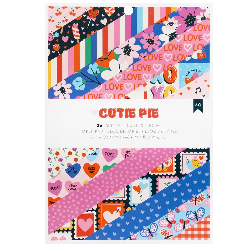 American Crafts Cutie Pie 6 x 8 Paper Pad 34027436