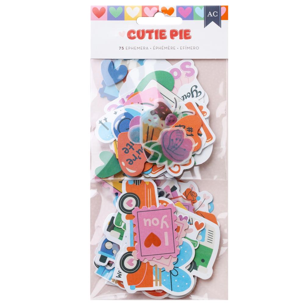 American Crafts Cutie Pie Icon Ephemera Pack 34027443