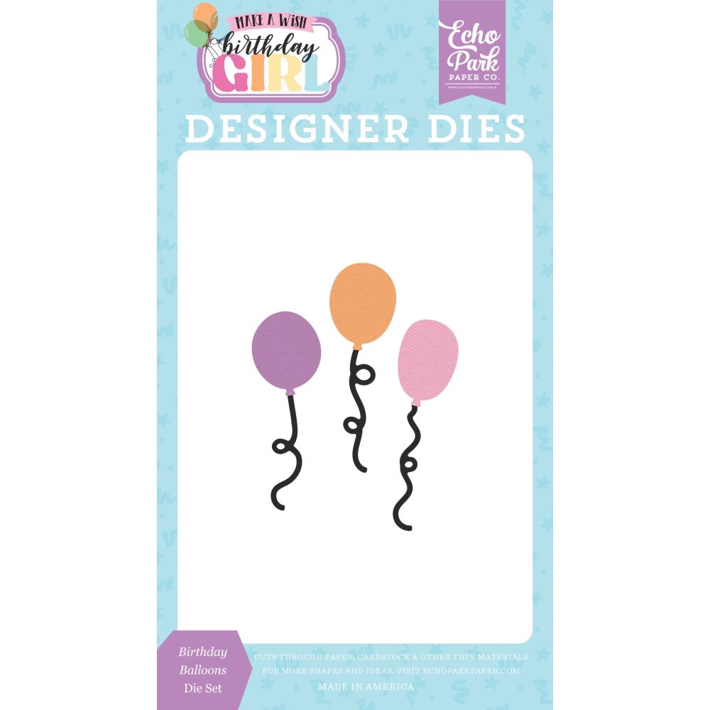 Echo Park Birthday Balloons Die Set mwg349041
