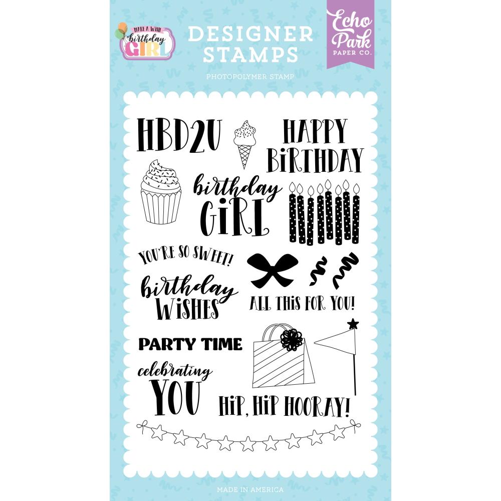 Echo Park All This For You Clear Stamp Set mwg349044