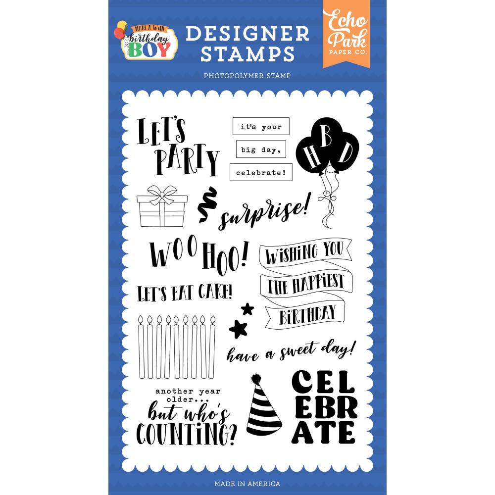 Echo Park Surprise Clear Stamp Set mwb348043