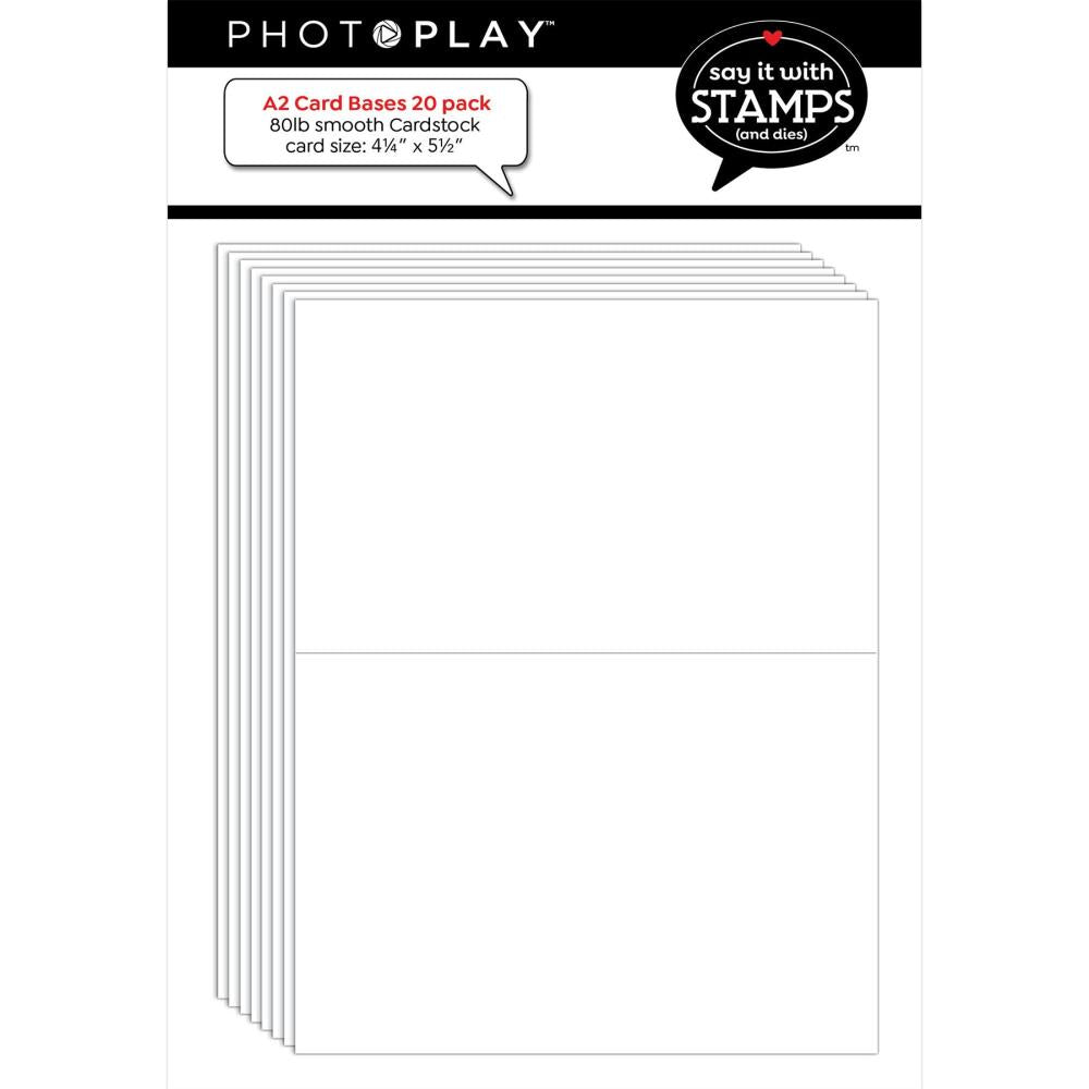 PhotoPlay Say It In Stamps A2 Card Bases sisa4370