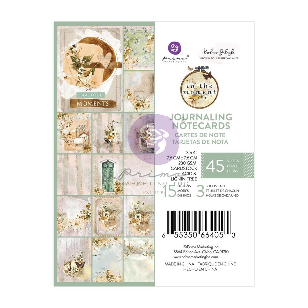 Prima Marketing In The Moment 3 x 4 Journaling Cards 664053