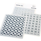 Pinkfresh Studio Kaleidoscope Stencil Set 178623