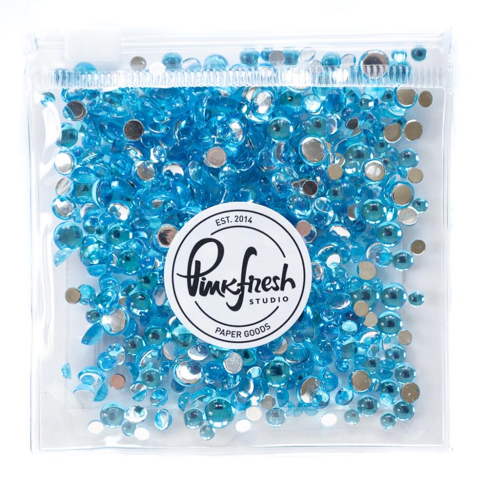 Pinkfresh Studio Turquoise Clear Drops pf125es