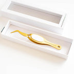 Pinkfresh Studio Reverse Craft Tweezers pf135es flip side view in box
