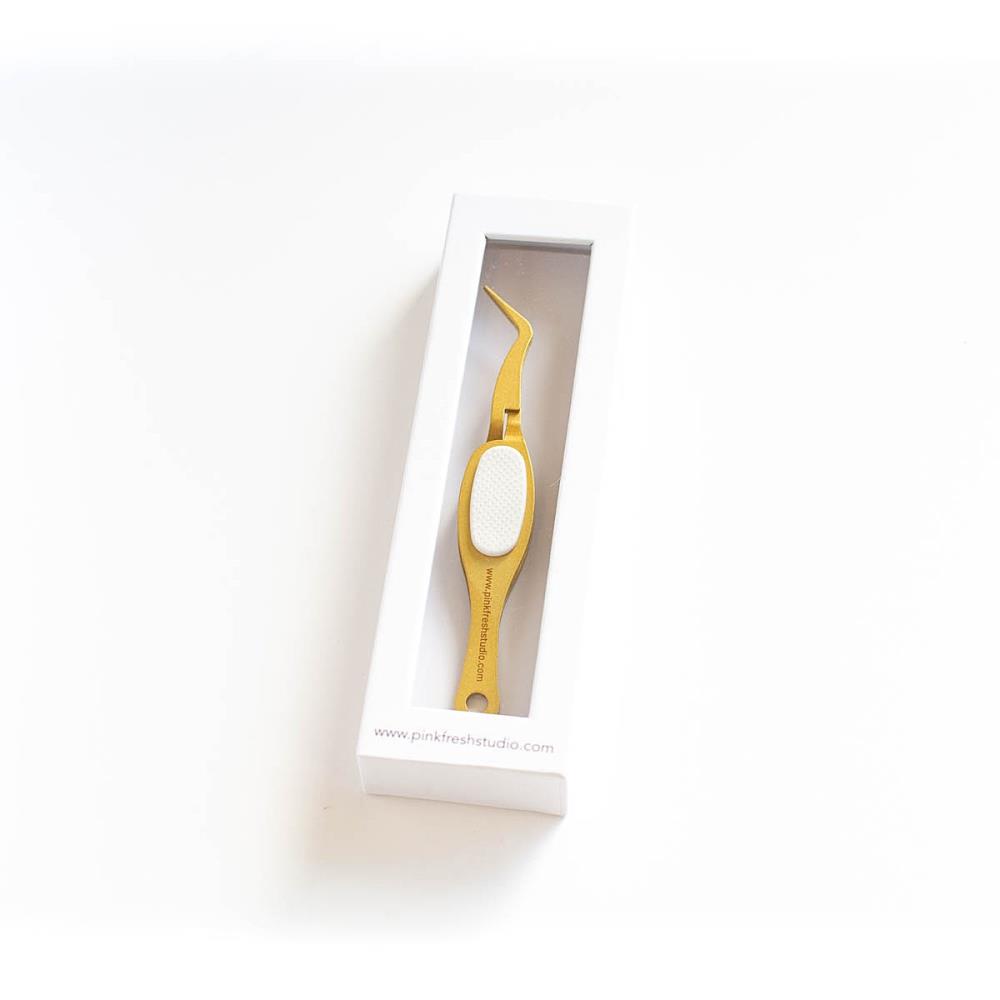 Pinkfresh Studio Reverse Craft Tweezers pf135es in box