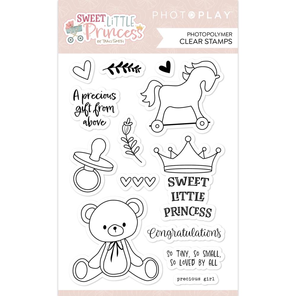 PhotoPlay Sweet Little Princess Clear Stamps slp4415